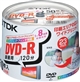 TDK DVD-R120PWDX50PK̉摜